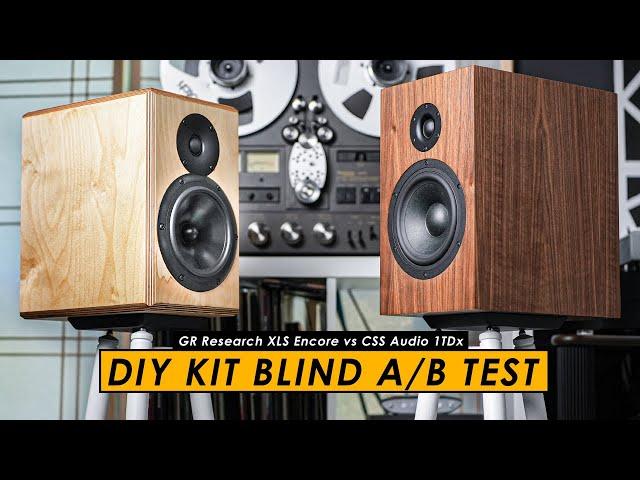 Which is the better DIY Speaker? CSS Audio 1TDx vs GR Research XLS Encore speakers