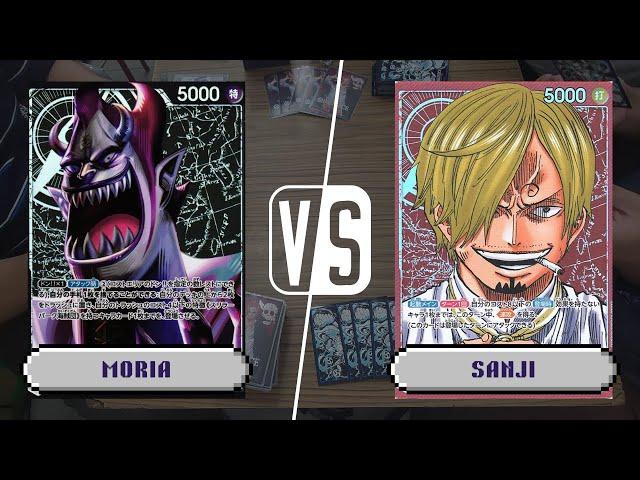 Gecko Moria vs Sanji | One Piece TCG Battle