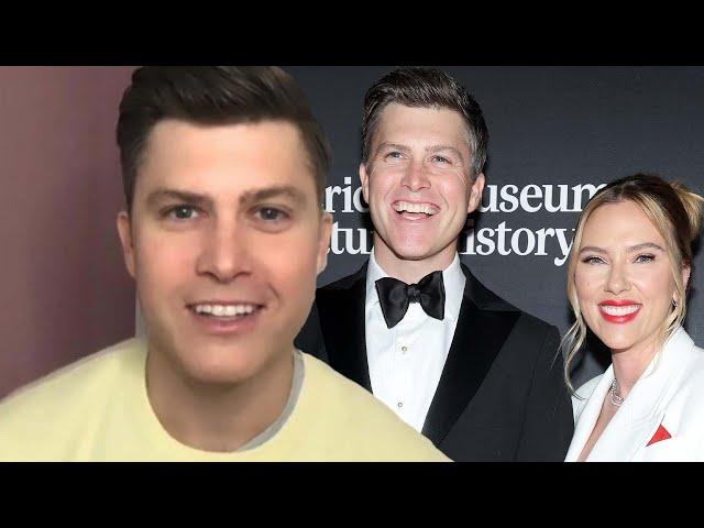 Colin Jost Makes RARE Comments About Son Cosmo With Scarlett Johansson