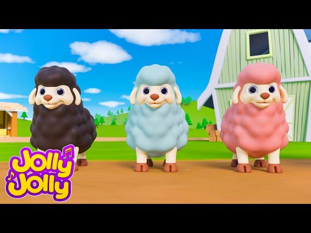 Baa baa black sheep + More - Sharing Song | Jolly Jolly - Learn and Play - Nursery Rhymes