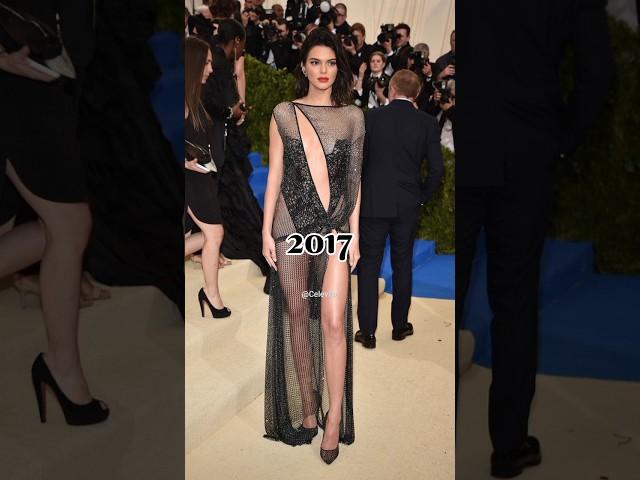 Kendall Jenner Met Gala  (2014-2012) #shorts #viral