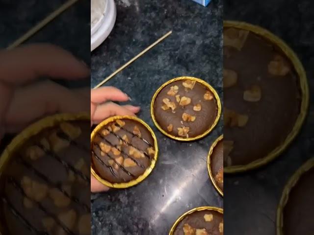 Walnut Brownie Super quick Brownie Frosting with chocolate ganache.#subscribe#trending#youtubeshorts