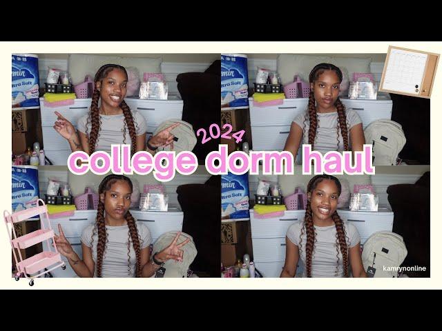 Freshman Dorm Haul 2024 | Back to School College Essentials & Decor | kamrynonline