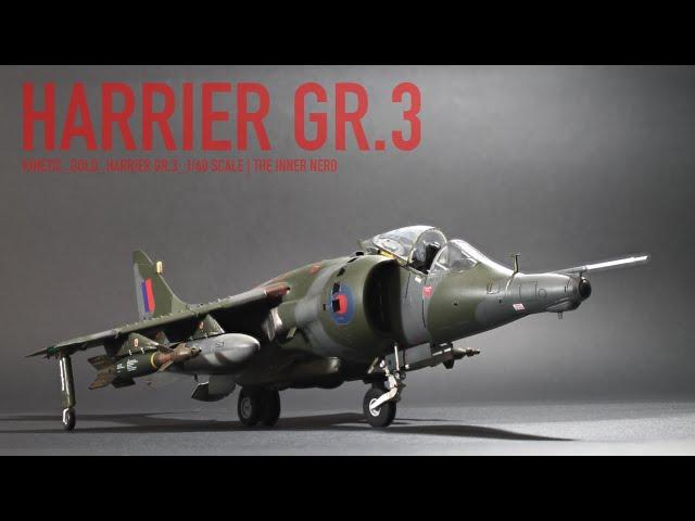 Kinetic GOLD Harrier GR.3 1/48 Scale | The Inner Nerd