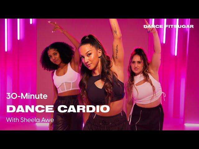 30-Minute Follow-Along, All-Levels Dance Cardio With Sheela Awe | POPSUGAR FITNESS