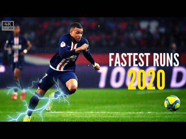 Fastest Sprint Speeds & Runs in Football 2020 ᴴᴰ