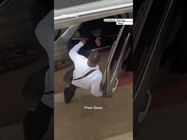 Pro-Palestine protesters force Israeli envoy off Senegal university campus