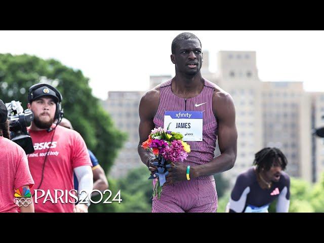 Kirani James duels world record-holder Wayde van Niekirk in 400m at NYC Grand Prix | NBC Sports