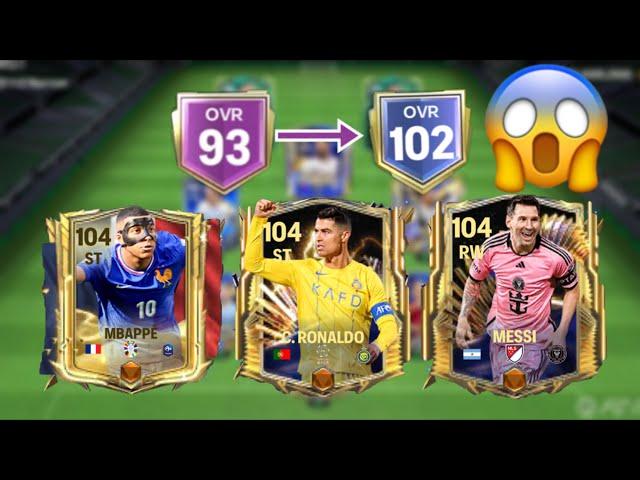 FINALLY REACHED 102 OVR: My Squad Upgrade Journey in FC Mobile , Part 2. #fifamobile