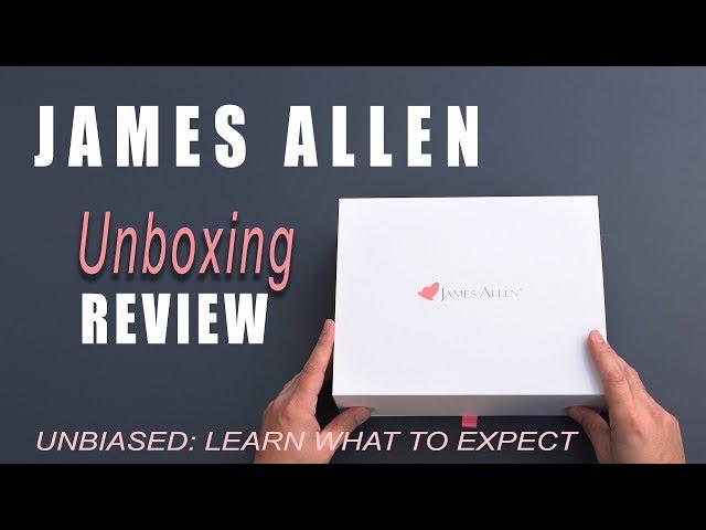 James Allen Review Diamond Unboxing - Learn what to expect when buying natural or Lab Diamond online