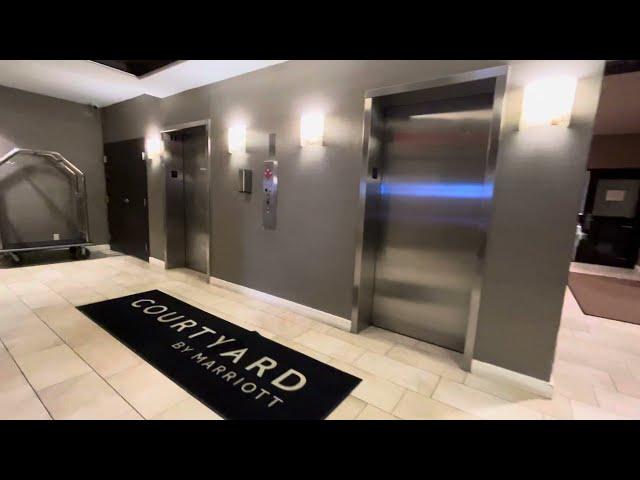 Modernized ThyssenKrupp Evolution Hydraulic Elevators at Courtyard by Marriott - Beachwood, OH