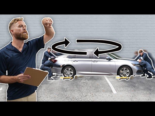 Moving People’s Car to a New Spot While They're Shopping