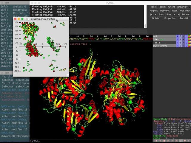 How to generate a Ramachandran plot using PyMol (extension DynoPlot)