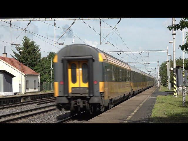 2024 - CZ - Several passenger and freight trains at Praha-Klánovice and Tuklaty (east of Prague)