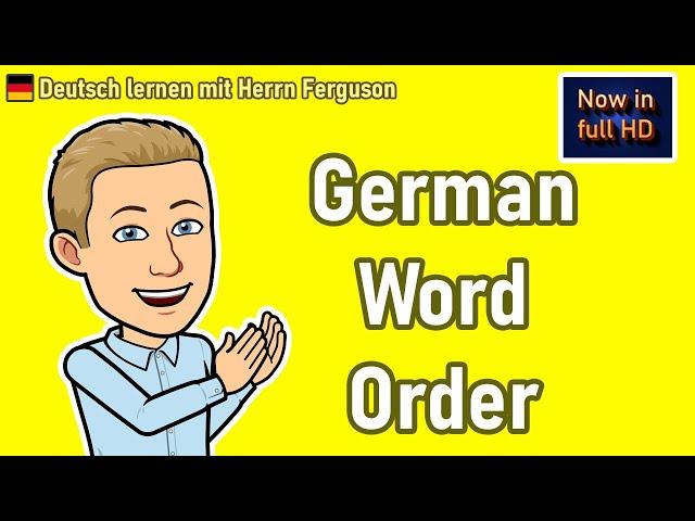 Mastering German Word Order: Coordination, Inversion, and Subordination | 1080p HD Guide 