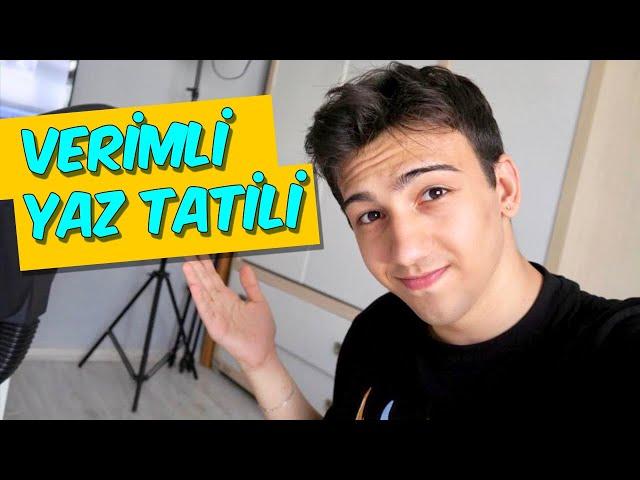 Verimli Yaz Tatili İçin Günlük Rutinim