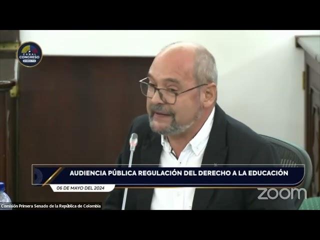 Intervención de Ascofade  sobre Ley Estatutaria Comisión Primera Senado de la República de Colombia