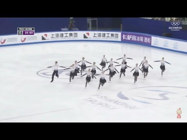 The Hydenettes Synchronized Skating music-swap to ONE HEADLIGHT by The Wallflowers.