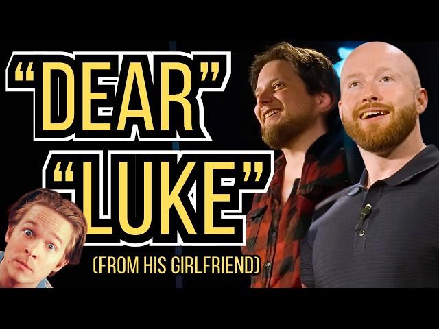DEAR LUKE (my BOYFRIEND) | The LETTERS Game | Shoot From The Hip
