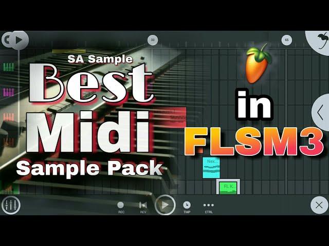 Best Midi Sample Pack free Download Install in FL Studio Mobile 3