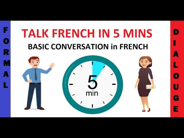 LEARN FRENCH in 5 MINS/ FRENCH CONVERSATION FOR BEGINNERS PART-3/GREETING/IMPROVE YOUR PRONUNCIATION