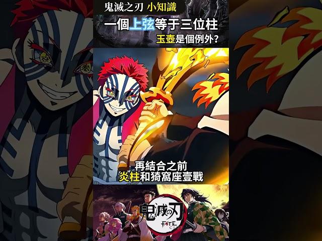 爲何無一郎單殺玉壺後，蝴蝶忍已經認爲壹個上弦抵三位柱呢？#鬼滅の刃 #動漫