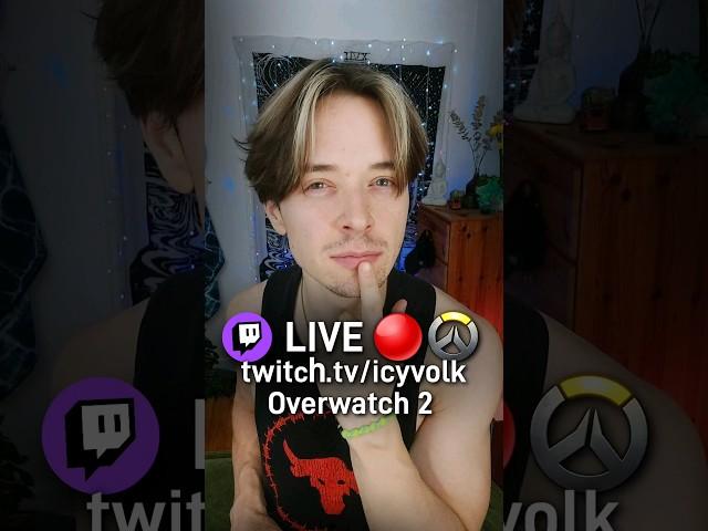 LIVE  twitch.tv/icyvolk for Overwatch 2 support gameplay! #gaming #twitch #overwatch2 #ow2 #live