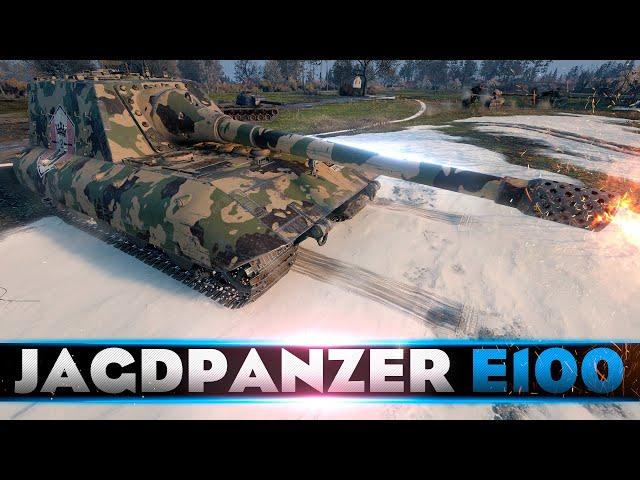 Jagdpanzer E 100 • Fake Fight • WoT Gameplay