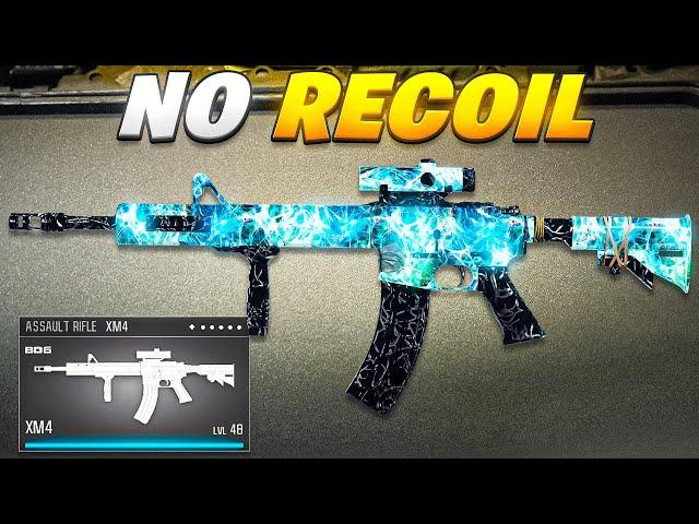 new *NO RECOIL* XM4 LOADOUT in WARZONE 4!  (Best XM4 Class Setup) - BO6