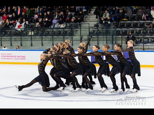 Team Fintastic HTK 2022-2023 WJSSC 2023 Short Program , Angers France