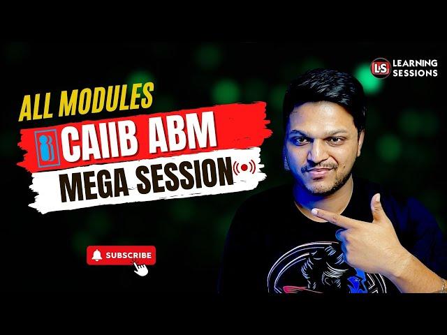 CAIIB Mega Session | Advanced Bank Management By Ashish Sir | All Modules Covered