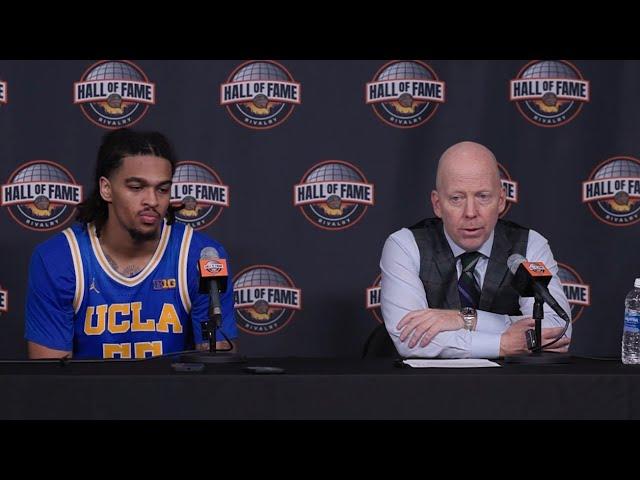 UCLA M. Basketball Postgame - vs. Arizona (Dec. 14, 2024)