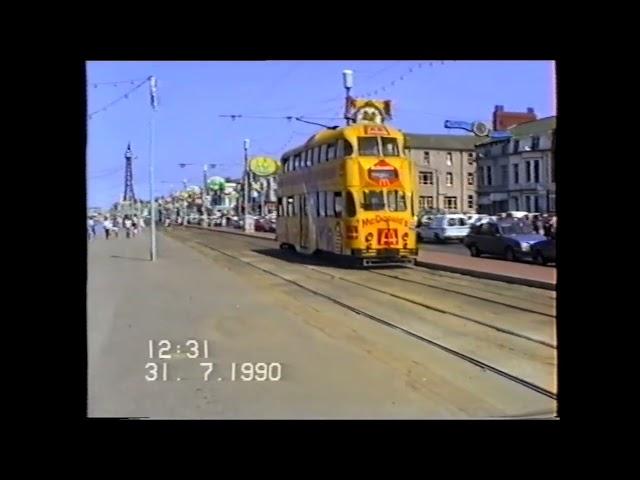 Podbaba Transport Heritage Series Blackpool & Fleetwood Tramway in 1990