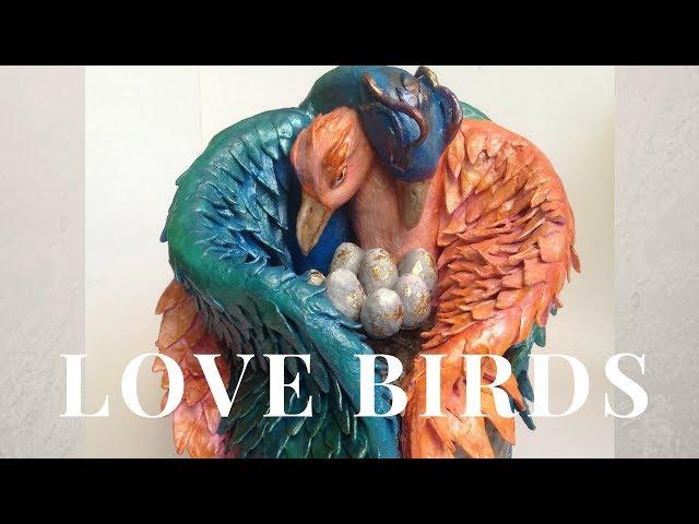 LOVE BIRDS - Speed Painting