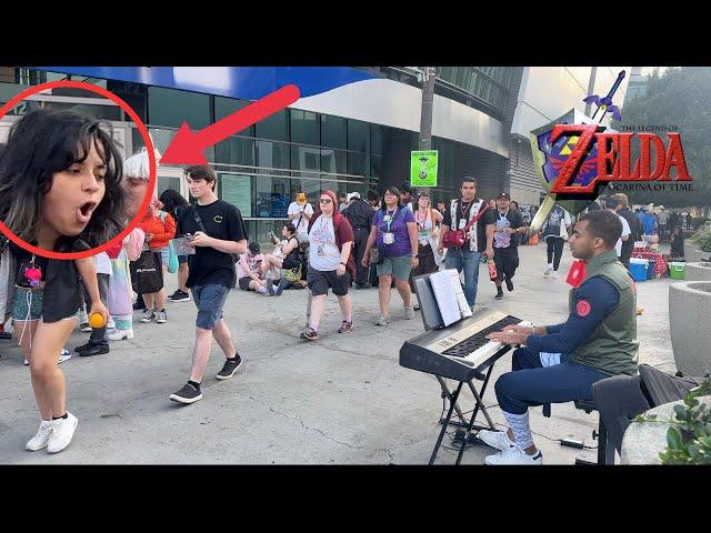 I played a Zelda Piano Medley at the Anime Expo