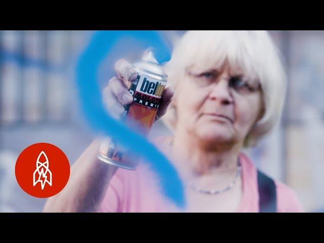 Meet the 71-Year-Old "Graffiti Grandma" Scrubbing Away Hate