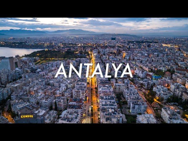 Antalya, Turkey: 1 Hour Aerial Views in 4K [Stock Footage]