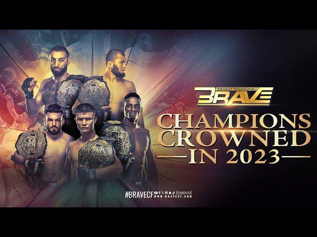 2023 BRAVE Combat Federation Champions: Epic MMA Fight Highlights