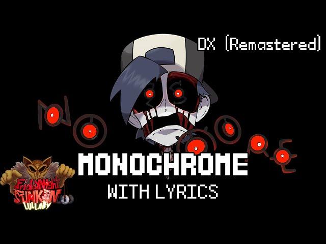 Monochrome PERISH MIX WITH LYRICS DX (Remastered) - Friday Night Funkin': Hypno's Lullaby (v2) Cover