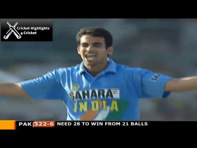 India vs Pakistan 1st ODI Match Samsung Cup 2004 Karachi - Cricket Highlights