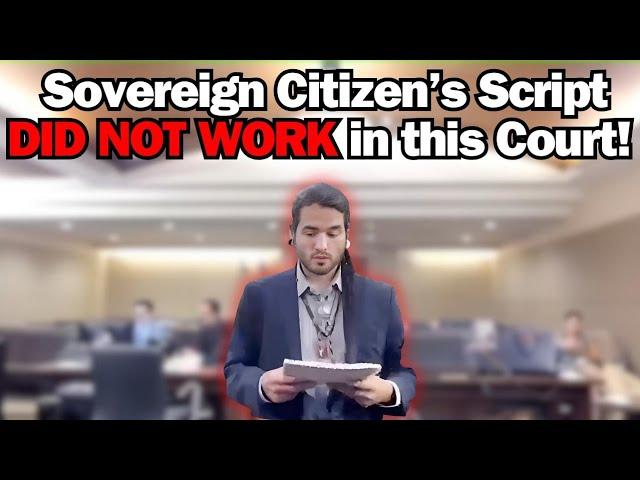 Sovereign Citizen Script Fails in Court with THIS Judge!