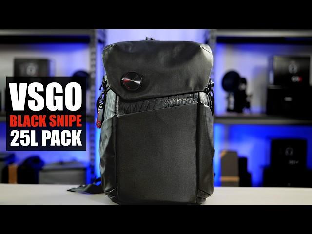 The VSGO Black Snipe 25L Camera Pack is a BEAST!