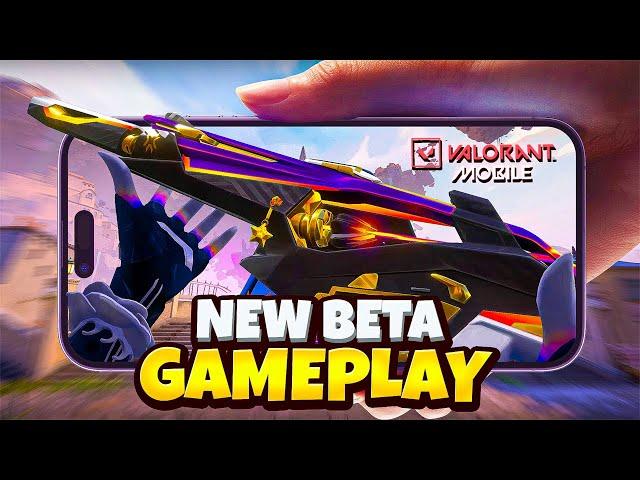 NEW VALORANT MOBILE BETA GAMEPLAY (NEON & 120fps)