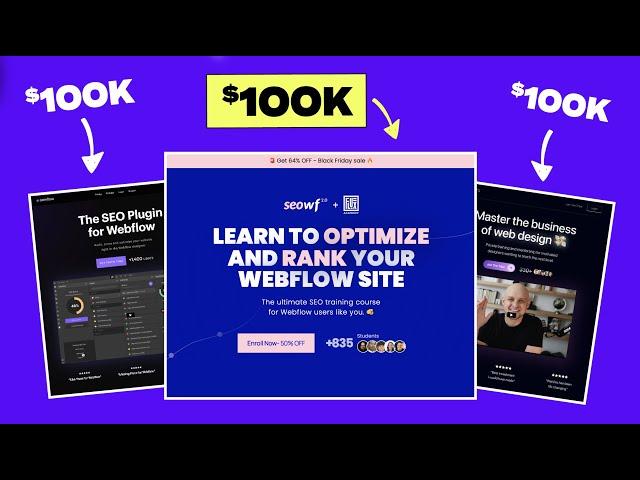 4 Landing Pages ALL Make Me Over $100,000 - Here’s My Secret