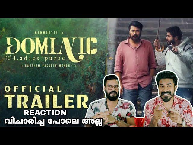 Dominic and The Ladies Purse Official Trailer Reaction | Mammootty Gautham Menon Entertainment Kizhi