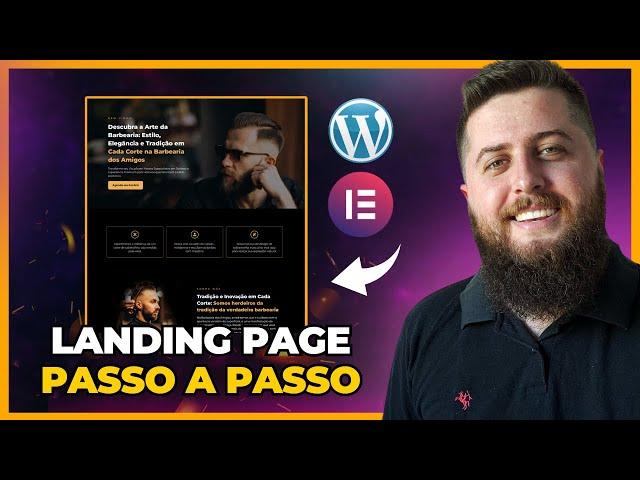 Como Fazer LANDING PAGE com WordPress + Elementor Grátis [Passo a Passo]