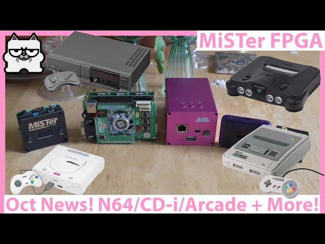 Big MiSTer FPGA Updates! N64 Core, SNES Save States, Arcade and More!