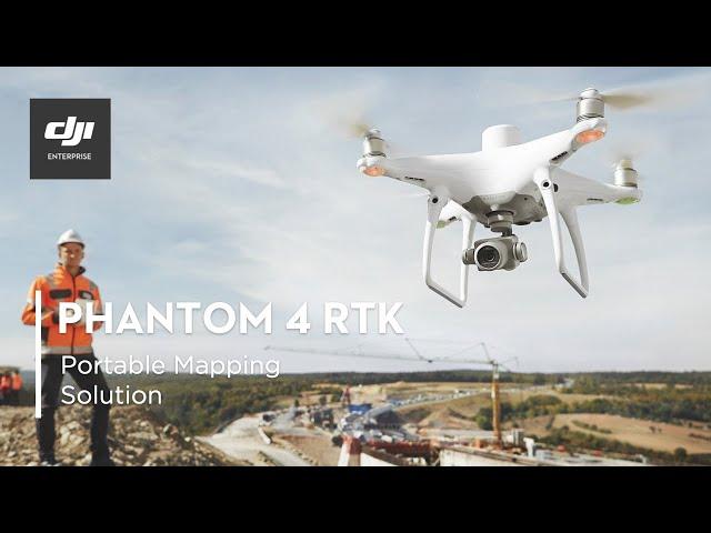 DJI Enterprise Phantom 4 RTK - Compact Mapping Drone