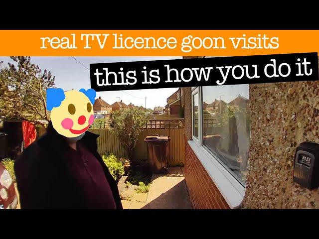 TV Licence Goon Inspector Visits - The Textbook Examples of What To Do