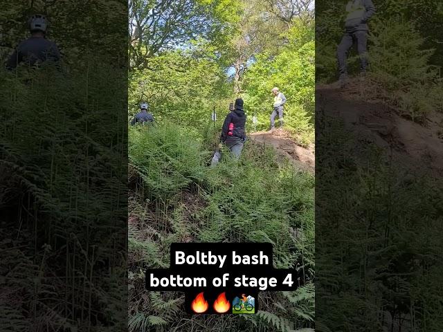 Boltby bash enduro steep chute Stage 4